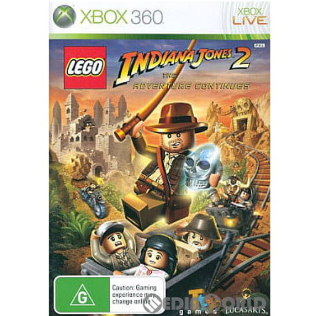 [Xbox360]LEGO INDIANA JONES 2: THE ADVENTURE CONTINUES(レゴ インディ・ジョーンズ 2 ザ アドベンチャー コンティニュー) AU版