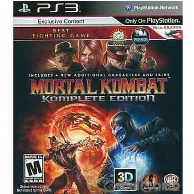 [PS3]MORTAL KOMBAT KOMPLETE EDITION GREATEST HITS(モータルコンバット コンプリートエディション グレイテストヒッツ) 北米版(BLUS-30902)