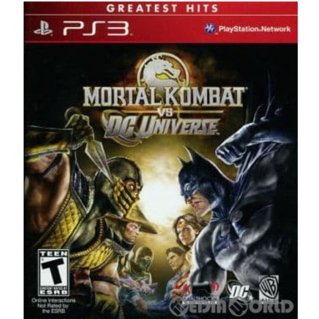 [PS3]MORTAL KOMBAT vs DC UNIVERSE GREATEST HITS(モータルコンバット vs DCユニバース グレイテストヒッツ) 北米版(BLUS-30246GH)