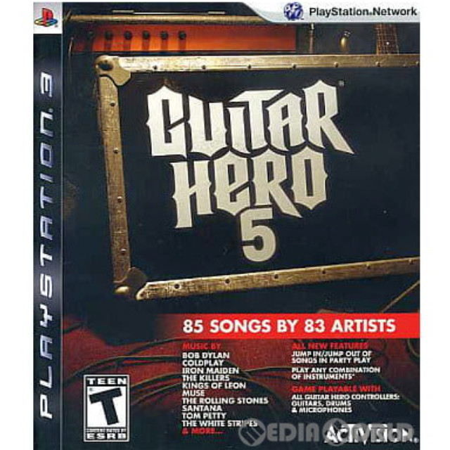 [PS3]GUITAR HERO 5(ギターヒーロー5) 北米版(BLUS-30292)