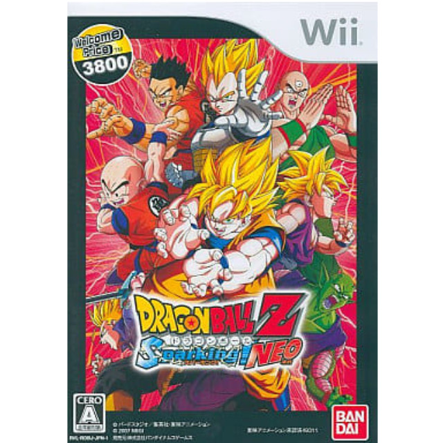 Wii]ドラゴンボールZ Sparking!NEO Welcome Price3800(RVL-P-RDBJ) 【買取141円】｜ | カイトリワールド