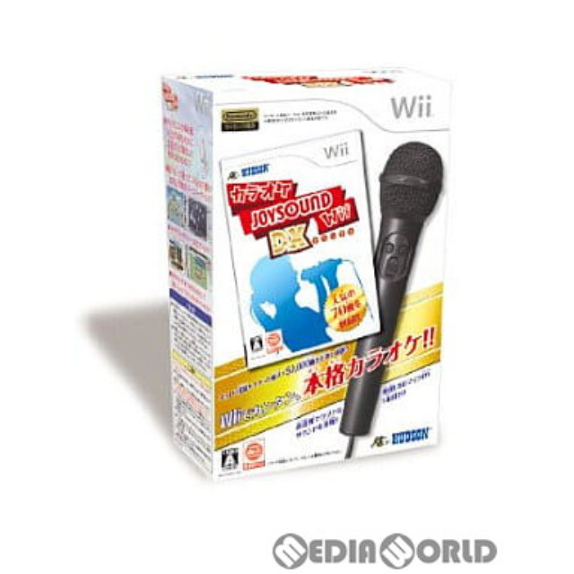 [Wii]カラオケJOYSOUND Wii DX(カラオケジョイサウンドWiiデラックス)(専用USBマイクDX1本同梱)