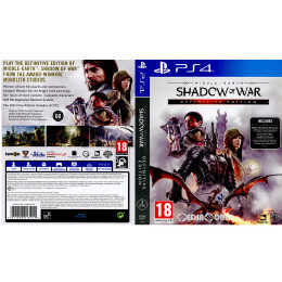 [PS4]Middle-earth: Shadow of War Definitive Edition(シャドウ・オブ・ウォー ディフィニティブ・エディション)(EU版)(CUSA-13077)