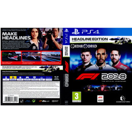 [PS4]F1 2018 HEADLINE EDITION(EU版)(CUSA-10871)