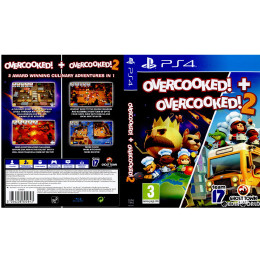 [PS4]Overcooked! + Overcooked! 2(オーバークック!)(EU版)(CUSA-17662)