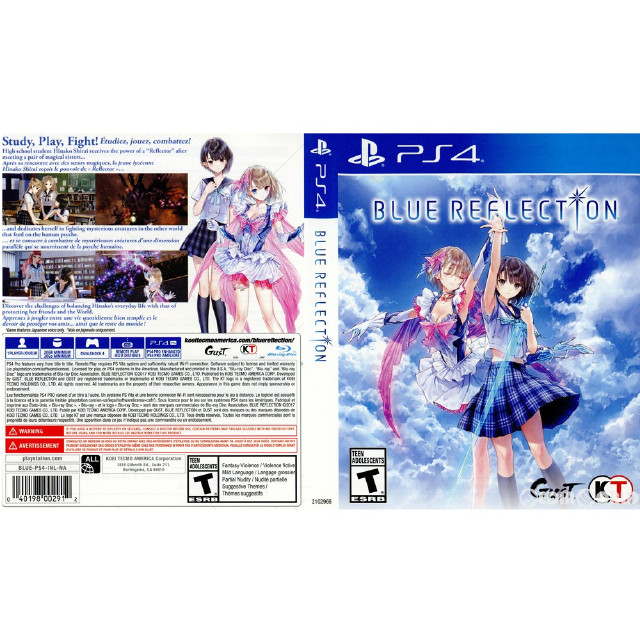 [PS4]BLUE REFLECTION(ブルーリフレクション) 北米版(2102966)