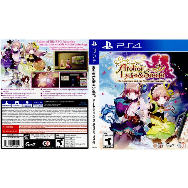 [PS4]Atelier Lydie & Suelle 〜The Alchemists and the Mysterious Paintings〜(リディー&スールのアトリエ 〜不思議な絵画の錬金術士〜) 北米版(2103541)