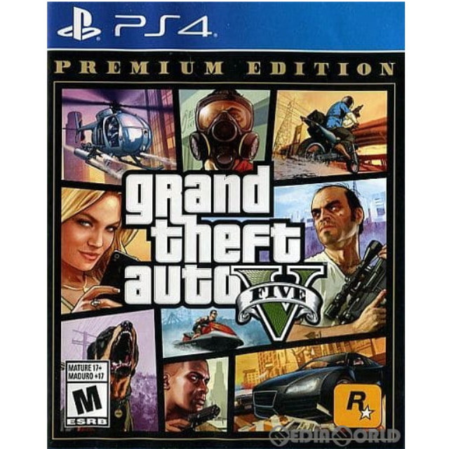 [PS4]Grand Theft Auto V(グランド・セフト・オート5) プレミアム・エディション 北米版(2103768)