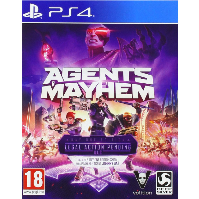 [PS4]Agents of Mayhem Day One Edition(エージェンツ オブ メイヘム デイワンエディション) EU版