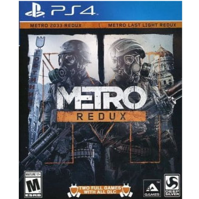 [PS4] Metro Redux(メトロリダックス) 北米版 DEEP SILVER(CUSA-00683)