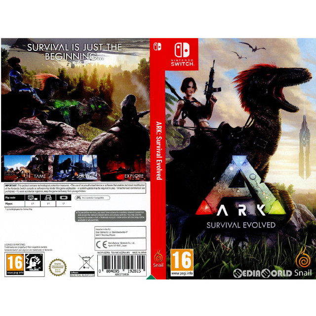 Switch]ARK:Survival Evolved(アーク サバイバル エボルブド)(EU版)(LA 
