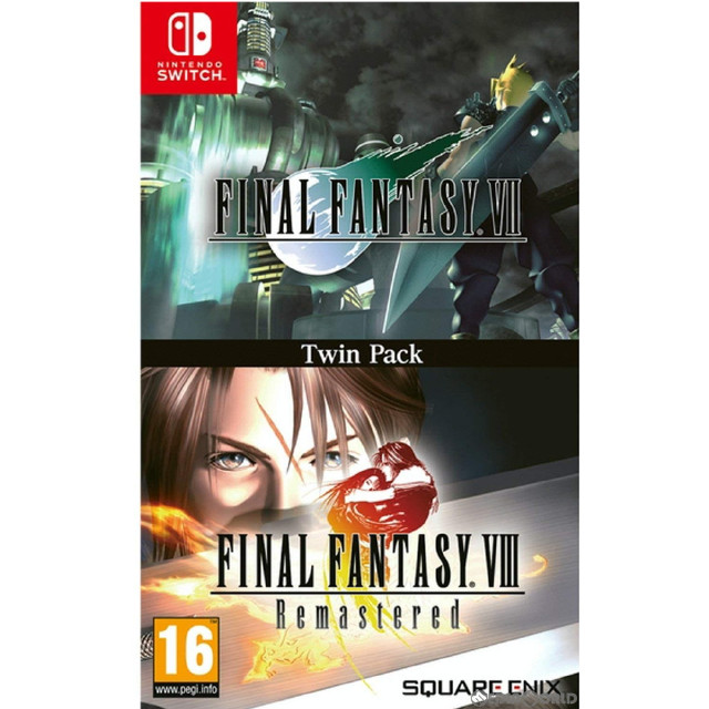 [Switch]FINAL FANTASY VII & FINAL FANTASY VIII Remastered Twin Pack(ファイナルファンタジー7&ファイナルファンタジー8 リマスター ツインパック) EU版(TSA-HAC-AVY3B-UKV)