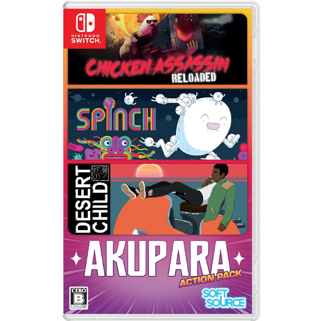 [Switch] AKUPARA ACTION PACK(アクパラ アクション パック) SOFT SOURCE
