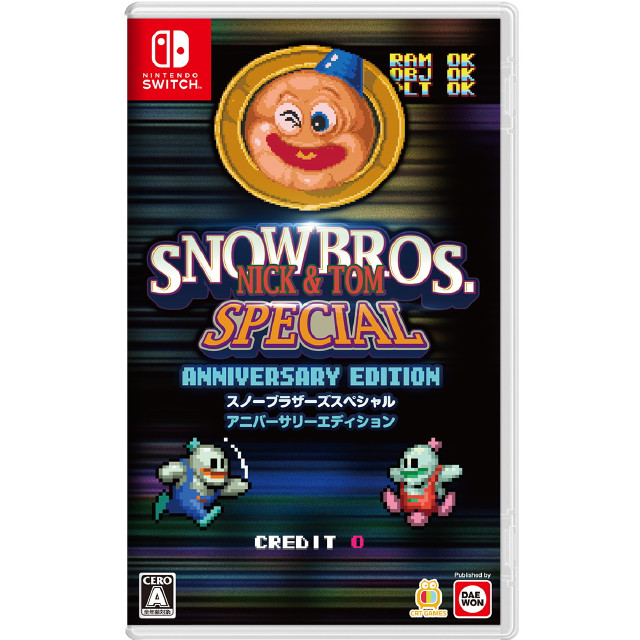 [Switch] SNOWBROS. NICK & TOM SPECIAL Anniversary Edition(スノーブラザーズ スペシャル アニバーサリーエディション) DAEWONMEDIA