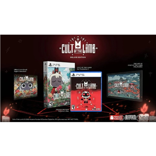 [PS5]Cult of the Lamb Deluxe Edition(カルト・オブ・ザ・ラム デラックスエディション)(限定版) 北米版(2109949)