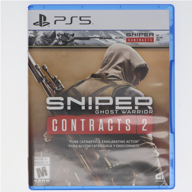 [PS5] Sniper Ghost Warrior Contracts 1&2 Double Pack(スナイパー ゴーストウォリアー コントラクト 1&2 ダブルパック) 北米版(PPSA-03130)