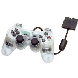 [OPT]PS2用デュアルショック2　クリスタル　ソニー(SCPH-10010C)