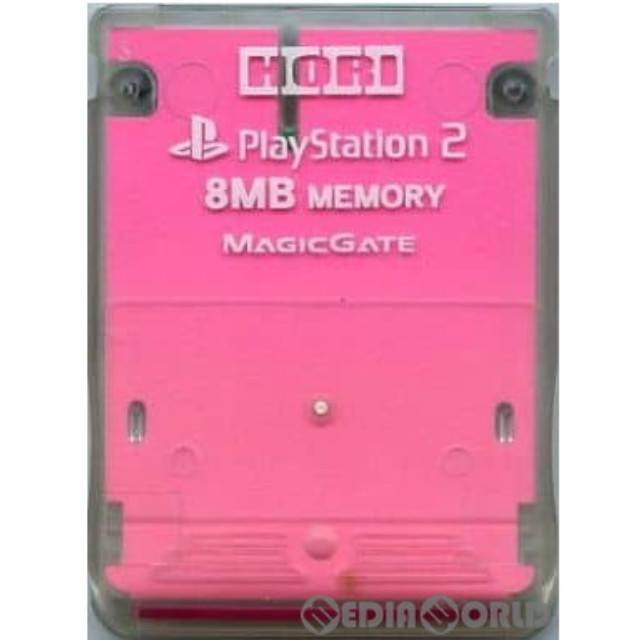 [OPT]メモリーカード 8MB ホリ　ピンク(PS2)