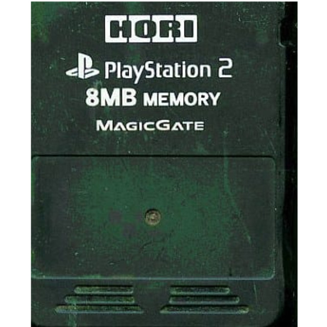 [OPT]光るメモリーカード 8MB ホリ　ブラック(PS2)