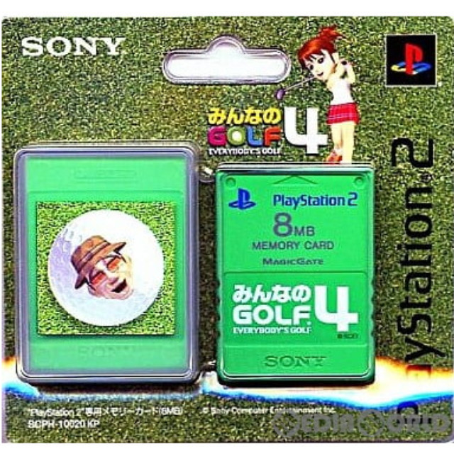 [OPT]メモリーカード8MBプレミアムシリーズ　みんなのゴルフ4(PS2)