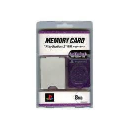 [OPT]メモリーカード8MB ケムコ　スパークリングパープル(PS2)
