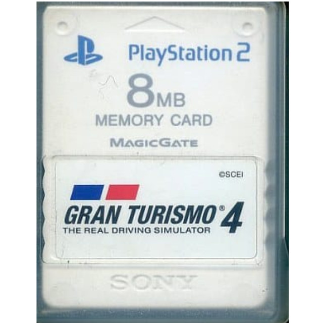 [OPT]メモリーカード8MBプレミアムシリーズ　グランツーリスモ4(PS2)
