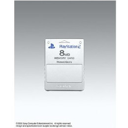 [OPT]メモリーカード8MB　サテン・シルバー　ソニー(PS2)(SCPH-10020SS)