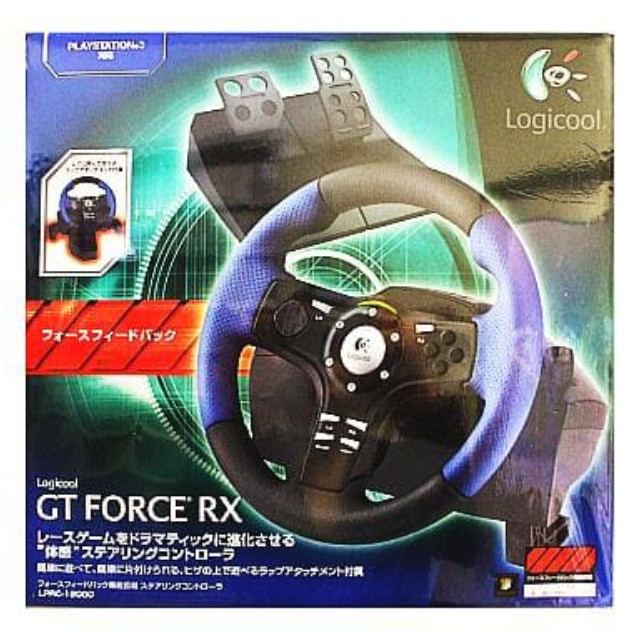 [OPT]GTフォースRX(PS3)(専用ACアダプタ・アクセルペダル・ラップアタッチメント同梱)(欠品は買取不可
