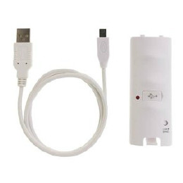 [OPT]リモコンバッテリー　サイバーガジェット(Wii)(USBケーブル同梱)