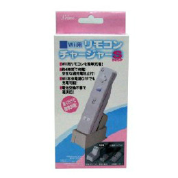 [OPT]Wii用リモコンチャージャーS　アクラス(充電池・フタ・充電器・ACアダプタ・USBケーブル同梱)