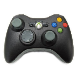 [OPT]Xbox 360 ワイヤレス コントローラー(ブラック) マイクロソフト(B4F-00019)