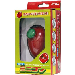 [OPT]Wii用ヌンチャク型コントローラ ミニコン　トマト　デイテルジャパン