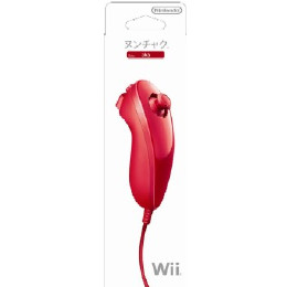 [OPT]ヌンチャク アカ(Wii/Wii U用) 任天堂(RVL-A-FR)