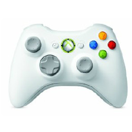 [OPT]Xbox 360 ワイヤレス コントローラー(ピュア ホワイト) マイクロソフト(NSF-00016)