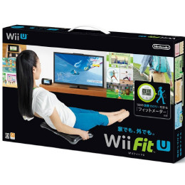 [OPT]Wii Fit U バランスWiiボード(クロ) + フィットメーター(ミドリ) セット 任天堂(WUP-W-ASTJ)