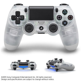 ワイヤレスコントローラー デュアルショック4(DUALSHOCK4) クリスタル ...