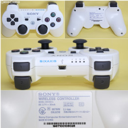 [OPT]PS3専用ワイヤレスコントローラ SIXAXIS セラミック・ホワイト SCE(CECHZC1J)
