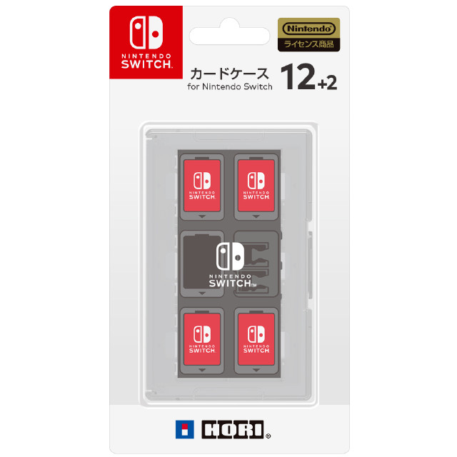 [Switch]カードケース12+2 for Nintendo Switch(ニンテンドースイッチ) ホワイト HORI (NSW-024)