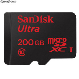 [Switch]SanDisk ウルトラ プレミアムエディション microSDXC UHS-I カード 200GB サンディスク(SDSDQUE-200G)