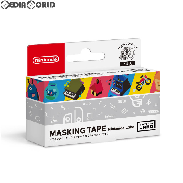 [Switch]Nintendo Labo(ニンテンドーラボ) マスキングテープ　Nintendo Labo(アイコン/ピクト) 任天堂販売(NSL-0013)