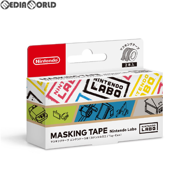 [Switch]Nintendo Labo(ニンテンドーラボ) マスキングテープ　Nintendo Labo(ステンシルロゴ/Toy-Con) 任天堂販売(NSL-0014)