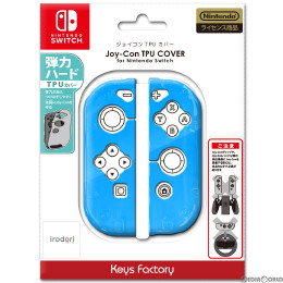 [Switch]Joy-Con TPU COVER for Nintendo Switch(ジョイコン TPUカバー for ニンテンドースイッチ) ブルー 任天堂ライセンス商品 キーズファクトリー(NJT-001-2)