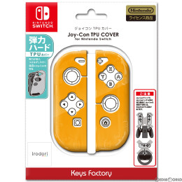 [Switch]Joy-Con TPU COVER for Nintendo Switch(ジョイコン TPUカバー for ニンテンドースイッチ) オレンジ 任天堂ライセンス商品 キーズファクトリー(NJT-001-5)