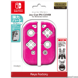 [Switch]Joy-Con TPU COVER for Nintendo Switch(ジョイコン TPUカバー for ニンテンドースイッチ) ピンク 任天堂ライセンス商品 キーズファクトリー(NJT-001-6)