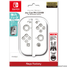 [Switch]Joy-Con TPU COVER for Nintendo Switch(ジョイコン TPUカバー for ニンテンドースイッチ) クリア 任天堂ライセンス商品 キーズファクトリー(NJT-001-8)