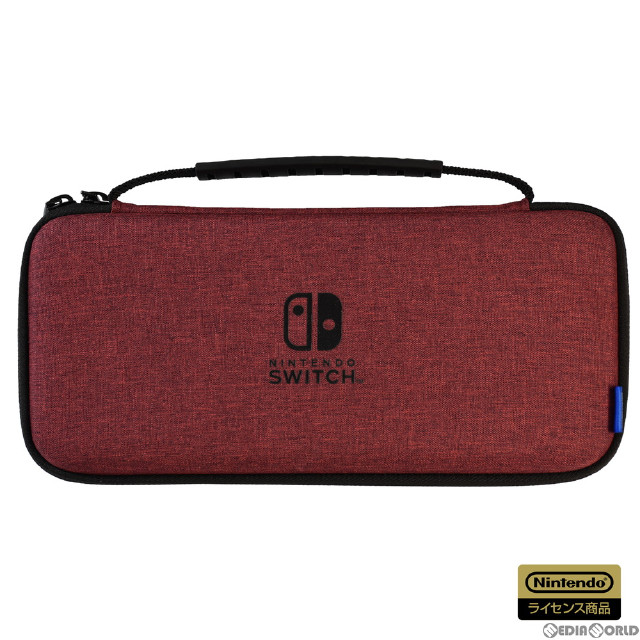 [Switch]スリムハードポーチ プラス for Nintendo Switch(ニンテンドースイッチ) レッド 任天堂ライセンス商品 HORI(NSW-812)