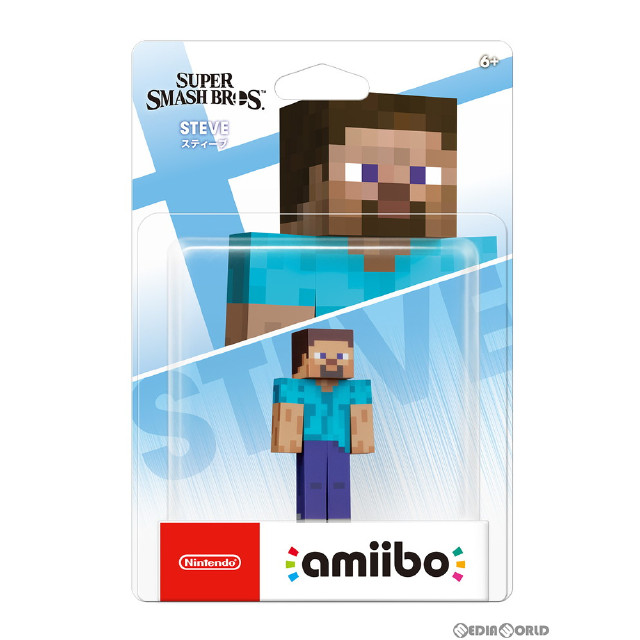 [Switch] amiibo(アミーボ) スティーブ(大乱闘スマッシュブラザーズシリーズ) 任天堂(NVL-C-AADT)