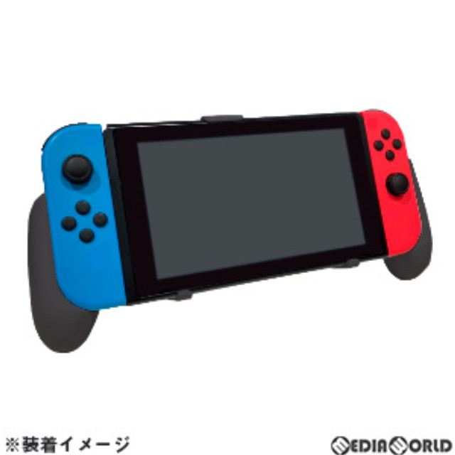 [Switch]Switch用(スイッチ用) ストレッチグリップ（ブラック) アンサー(ANS-SW142BK)