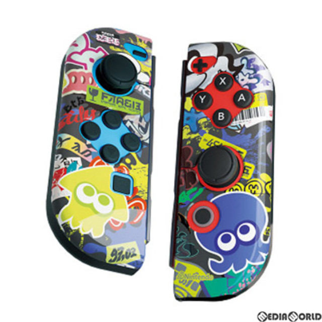 [Switch] Joy-Con TPUカバー COLLECTION for Nintendo Switch(ジョイコン TPUカバー コレクション for ニンテンドースイッチ) (スプラトゥーン3)Type-A 任天堂ライセンス商品 キーズファクトリー(CJT-001-1)