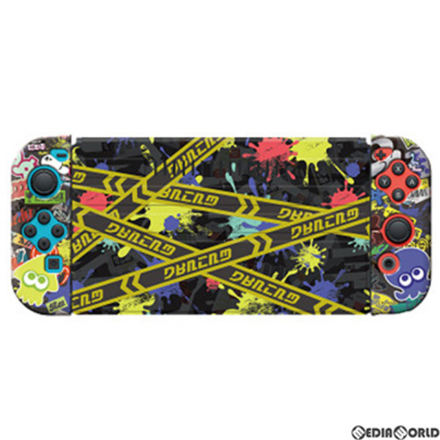 [Switch] きせかえカバーTPUセット COLLECTION for Nintendo Switch(ニンテンドースイッチ) (スプラトゥーン3)Type-A 任天堂ライセンス商品 キーズファクトリー(CKT-004-1)